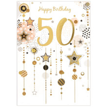 Age 50 Male Isabel's Garden Cards 30988