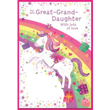 Great Grandaughter Juvenile C50 Card SE31004