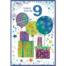 Age 9 Boy C50 Card SE31014