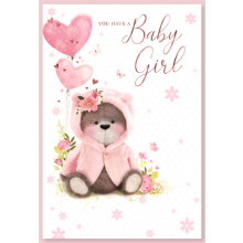 Baby Girl C50 Card SE31019