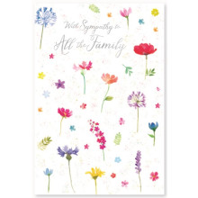To All Family Sympathy C50 Card SE31023