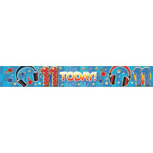 Party Banner 2.7m Age 11 Boy