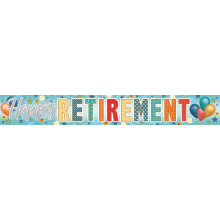 Party Banner 2.7m Retirement