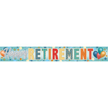 Party Banner 2.7m Retirement