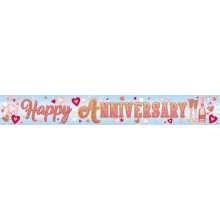 Party Banner 2.7M Happy Anniversary