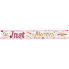 Parry Banner 2.7M Just Married