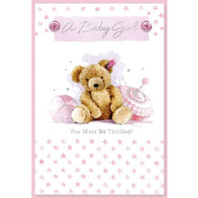 Baby Girl C50 Card SE31092