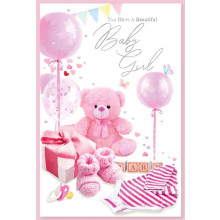 Baby Girl C75 Card SE31129