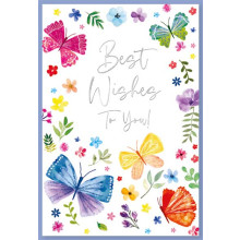 Best Wishes Female Trad C50 Card SE31145