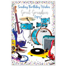 Great Grandson Music C50 Card SE31185