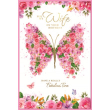 Wife Birthday Trad C75 Card SE31249