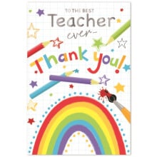 Thank You Teacher C50 Card SE31277