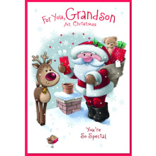 JXC2023 Grandson Juvenile C50 Christmas Card SE31300