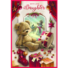 JXC1887 Daughter Cute C50 Christmas Card SE31313