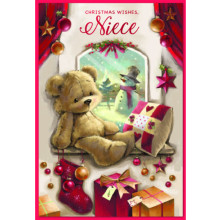 JXC1944 Niece Cute C50 Christmas Card SE31313
