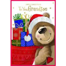 JXC2019 Grandson Cute C50 Christmas Card SE31314