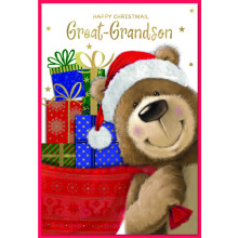 JXC2034 Great Grandson Cute C50 Christmas Card SE31314