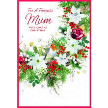 JXC1857 Mum Trad C50 Christmas Card SE31318