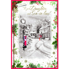 JXC2068 Daughter & Son-In-Law Trad C50 Christmas Card SE31330