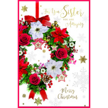 JXC1922 Sister Trad C75 Christmas Card SE31338