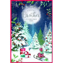 JXC1929 Brother Trad C75 Christmas Card SE31353