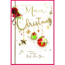 JXC1866 Mum Trad C75 Christmas Card SE31355