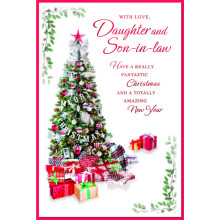 JXC2075 Daughter & Son-In-Law Trad C75 Christmas Card SE31358
