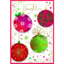 JXC1879 Daughter Trad C50 Christmas Card SE31377