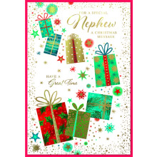 JXC1950 Nephew Trad C50 Christmas Card SE31378