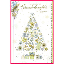 JXC1987 Grand-daughter Trad C75 Christmas Card SE31388