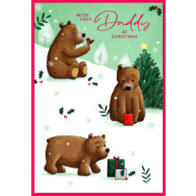 JXC1874 Daddy C50 Christmas Card SE31405