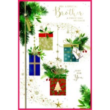 JXC1930 Brother Trad 75 Christmas Card SE31414