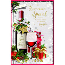 JXC2047 Someone Special Male Trad C75 Christmas Card SE31420