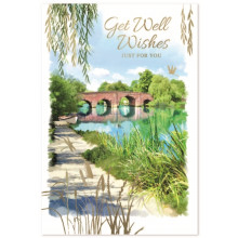 Get Well Male Trad C50 Card SE31438