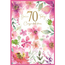 Age 70 Female C50 Card SE31449