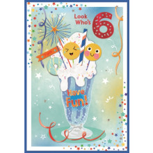 Age 6 Boy C50 Card SE31457