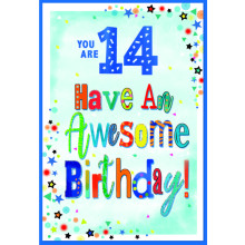 Age 14 Boy C50 Card SE31460