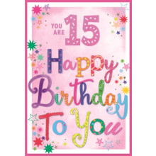 Age 15 Girl C50 Card SE31466