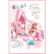 Baby Girl C50 Card SE31467