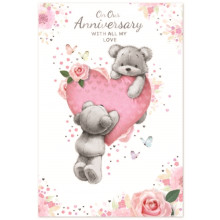 Our Anniversary Cute C50 Card SE31474