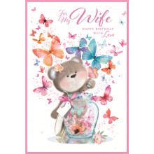 Wife Birthday Cute C75 Card SE31479