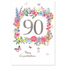 Age 90 Female C50 Card SE31514