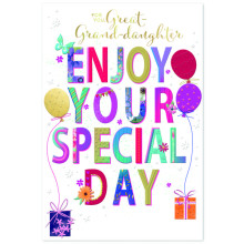 Great Grand-daughter Trad C50 Card SE31525