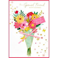 Special Friend Female Isabel's Garden Card SE31558