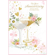 Your Anniversary Isabel's Garden Card SE31572