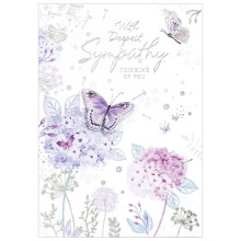 Sympathy Isabel's Garden Card SE31573