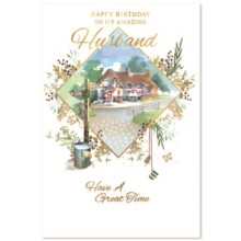 Husband Birthday Trad C50 Card SE31574