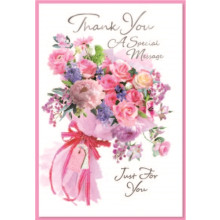 Thank You Female Trad C50 Card SE31599
