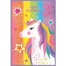 Age 3 Girl C50 Card SE31601