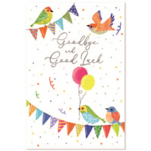 Goodbye & Good Luck Modern C50 Card SE31616